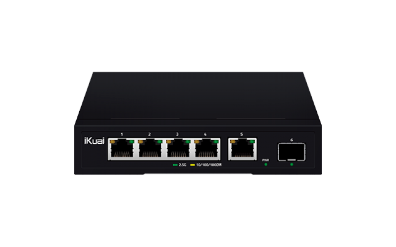 非網管型2.5G交換機 IK-S3006MT