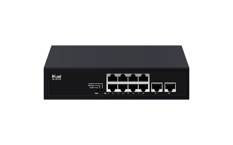 非網管型百兆POE交換機 IK-J2110